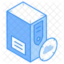 Cloud Hosting Cloud Server Cloud Database Icon