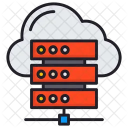 Cloud Hosting  Icon