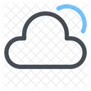Cloud Host Network Icon