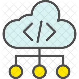 Cloud Hosting  Icon