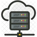 Cloud Server Database Hosting Cloud Server Icon