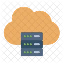 Cloud Hosting Cloud Computing Server Icon