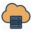 Cloud Hosting Cloud Computing Server Icon