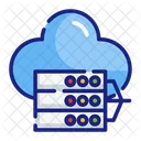 Cloud Hosting Saas Software As A Service Icon