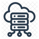 Cloud Hosting Saas Software As A Service Icon