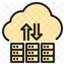 Cloud hosting  Icon