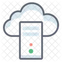 Database Server Cloud Server Dataracks Icon