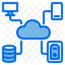 Cloud Hosting  Icon