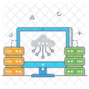 Cloud Hosting  Icon