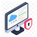 Cloud Hosting  Icon