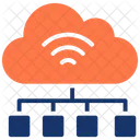 Cloud Hosting  Icon