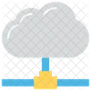 Cloud Hosting Service Icon