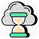 Cloud Hourglass  Icon