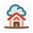 Cloud House  Icon