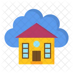 Cloud House  Icon