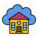 Cloud Home Home House Icon