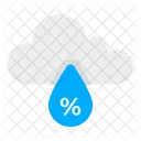 Cloud Humidity  Icon