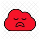 Cloud Bad Empty State Icon