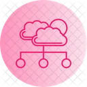 Cloud Neon Signs Cloud Computing Icon