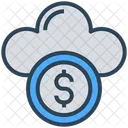 Business Cloud Dollar Icon