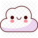 Cute Cloud Happy Icon