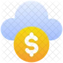 Cloud Money Dollar Icon