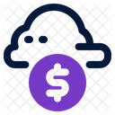 Cloud Paying Money Icon