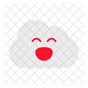 Cloud Smile Emoticons Icon