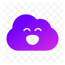 Cloud Smile Emoticons Icon