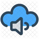 Audio Cloud Sound Icon