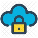 Security Cloud Lock Icon