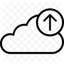 Cloud Data Uploading Icon