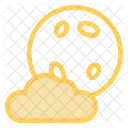 Cloud Fullmoon Moon Icon