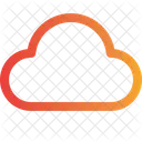 Cloud Data Storage Weather Icon