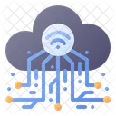 Cloud Computing Data Icon