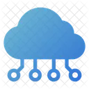 Cloud Computing Network Icon