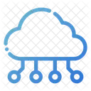 Cloud Computing Network Icon