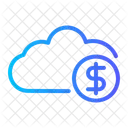 Cloud Business Currency Icon
