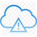 Cloud Error Record Icon