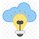 Cloud Idea Cloud Creative Cloud Innovation Icon