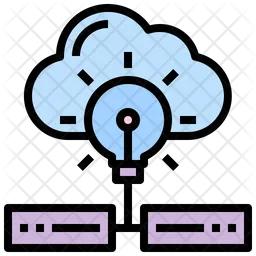 Cloud idea  Icon