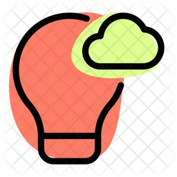 Cloud Idea  Icon