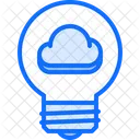 Cloud Idea Cloud Bulb Cloud Icon