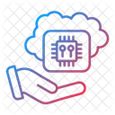 Cloud In Hands  Icon