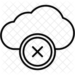 Cloud inaccessible  Icon