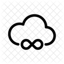 Cloud infinity  Icon