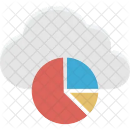 Cloud infographic  Icon