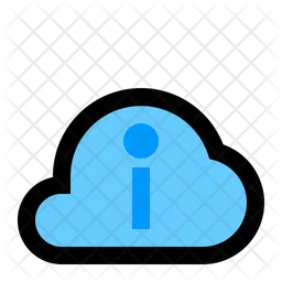 Cloud Infomation  Icon