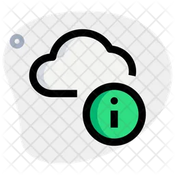 Cloud Information  Icon