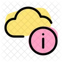 Cloud-Informationen  Symbol